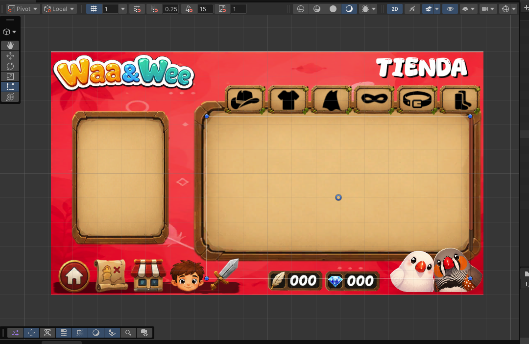 tienda de ropas y complementos